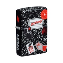 Zippo 49352 Zippo Notebook Design Çakmak Çok Renkli
