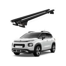 Venüs Citroen C3 Aircross Suv 2018 Ve Sonrası Uyumlu Siyah Ara Atkı Port Bagaj Tavan Barı