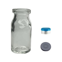 8ml Penisilin Şişesi Aşı Kapak,12 Adet, Flipoff Kapak, Şeffaf Şişe, Medikal Şişe Diğer