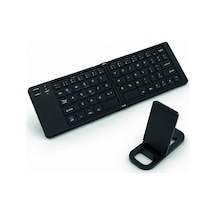 Kablosuz Katlanır Bluetooth Klavye Telefon Tablet Laptop Uyumlu