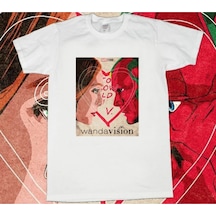 Marvel Wandavision Tshirt Beyaz
