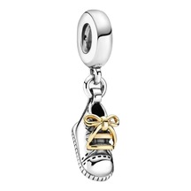 Nur Silver Bebek Ayakkabısı Gümüş Charm Nur-bl00176