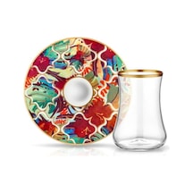 Koleksiyon Dervish Çay Seti 6 Lı Amazon Tropıc Seffaf