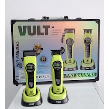 Vult Vt-9878-spro Profesyonel Berber Seti Çift Makine Brushless Motor 120 Dak