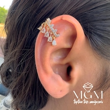 Kıkırdak Küpesi Earcuff Çok renkli