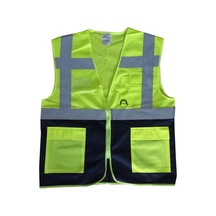 Yönetici Ikaz Yeleği Sarı/Lacivert L Beden (205705742)