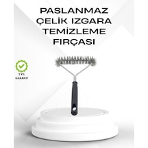 Tel Izgara Temizleme Fırçası Bbq Sonrası Kolay Temizlik Renkli 31937583
