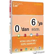 Tonguç 6.Sınıf 0 Dan 6 Ya Sözel Konu Anlatım Soru Bankası