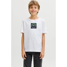Jack & Jones Jorcatskills Çocuk Tişört BEYAZ