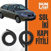 Renault Symbol 2.nesil Sol Ön Ve Arka Kapı Fitili-a Kalite-numlas-nm7195