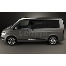 S-Dizayn Vw T6 Transporter Krom Cam Çıtası 2 Prç. 2015 Üzeri