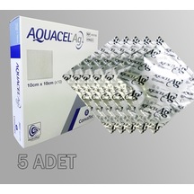 Aquacel Ag Gümüşlü Yara Örtüsü Aquacel Ag (10X10) 5 Adet