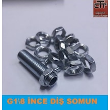Avize -Abajur Somunu G1\8 Ince Diş Somun 24 Adet N11.5022