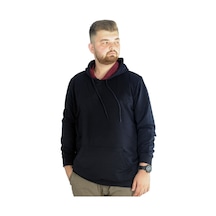 Mode Xl Büyük Beden Eşofman Üstü 2Ip Basic 20569 Lacivert 001