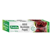 Fresh Up Küçük Boy Kilitli Buzdolabı Poşeti 100 x 12'li 17 x 23 CM