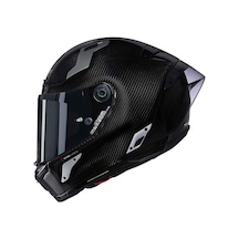 Nolan X-804 Rs Argento 332 Karbon Kapalı Kask Parlak Siyah