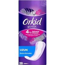 Orkid Günlük Uzun Extra Koruma 28'li 8 Paket