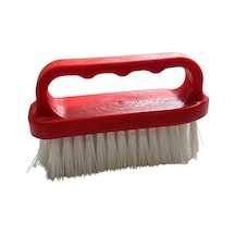 Türkay 13.5x7x4 Cm Polietilen Kesme Tahtası Kesim Levhası Temizleme Fırçası Kırmızı 1862