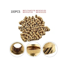 Novahub 3d Yazıcı Donanımı İçin Dişli Insert Bakır Somun Tipi Pirinç M3 8 5 M3 8 5