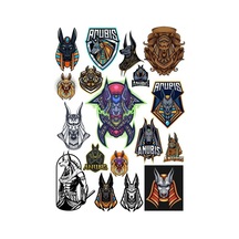 Anubis Sticker Set-4 13 Parça Telefon, Tablet, Defter, Laptop Sticker