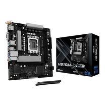 Asrock H810m-x Wıfı 6400mhz Ddr5 Soket 1851 M.2 Usb 3.2 Hdmı D-sub Matx Anakart