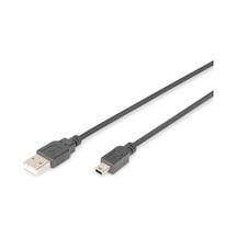 Dıgıtus Ak-300108-030-s 3.0m Usb2.0 Usb Mini B Giriş: Usb 2.0 Tip-a Çıkış : Usb Tip-b Mini