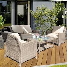 Rattan Bahçe Oturma Grubu,Oturma Grubu,Bahçe Koltuğu (407285911)