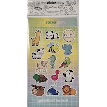 Ekstrafix The Sticker Story Tsk014 Çok Renkli