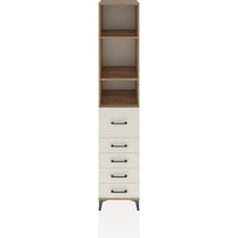 Hyperion Dolap 3 Raflı 5 Çekmeceli 44x44x221 Çam-aytaşı Çam