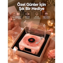 Retro Bluetooth Hoparlör Yumuşak Gece Lambası Ve Saat Göstergeli Yeni Nesil Najmaddin