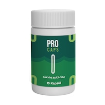 Pro Caps 0  Destek Takviye Edici GIda 15 Kapsül