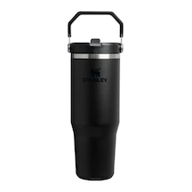 4 Adet Stanley The Iceflow Flip Straw Pipetli Termos Black 0.89 Litre Çok Renkli