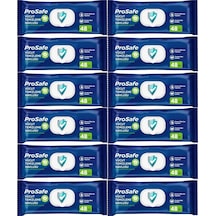 Prosafe Hasta Vücut Temizleme Islak Mendil Havlu 48'li x 12