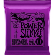 Ernie Ball 2220 Power Slinky Nickel Elektro Gitar Teli (11-48)