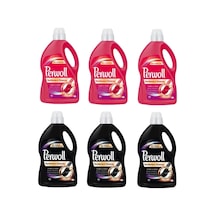 3 L X 6 Adet Siyahlar Için 3 Adet + Renkliler Için 3 Adet Sıvı Çamaşır Deterjanı