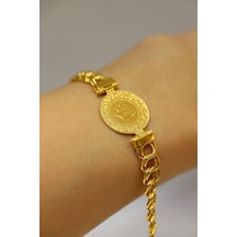 Yenigün Kuyumculuk 22 Ayar Çeyrek Altınlı 14 Ayar Altın Samanyolu Bileklik