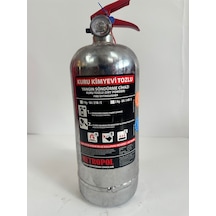 Yangın Tekne Sertifikalı 2kg Abc Tozlu Metalik Yangın Söndürme Tüpü 4yıl Garantili