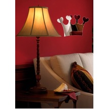 M3 Decorium Taç Dekoratif Ayna Gümüş