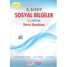 5. Sınıf Sosyal Bilgiler Üçrenk Soru Bankası Esen Yayınları