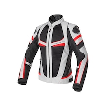 Clover Rainjet-2 Wp Korumalı Motosiklet Montu Kırmızı Gri