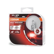 Osram Night Breaker Silver H1 Ampul Takımı %100 Daha Fazla Işık
