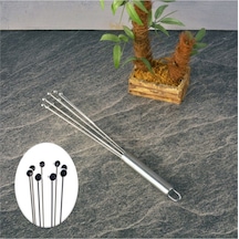 Metal Çırpıcı 8'li Top Uçlu Çubuk Çırpıcı Paslanmaz Çelik Diğer