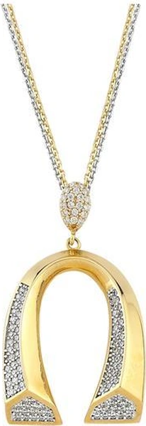 Altın Taşlı Set Kolye - 723000009347 Altın