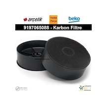 Arçelik Uyumlu P 170 B (8851491100) Aspiratör Karbon Filtre 9197065088
