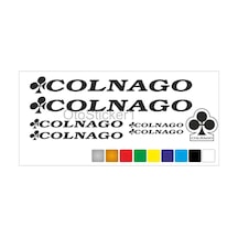Bisiklet Kadro Sticker Seti Colnago Uyumlu Siyah6675