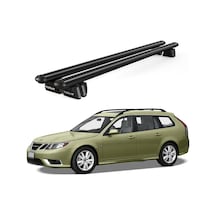 Pençe Saab 9 3 Sporthatch 2005-2012 Uyumlu Siyah Ara Atkı Port Bagaj Tavan Barı
