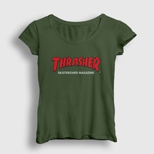 Presmono Kadın Logo V3 Trasher T-Shirt