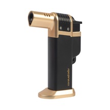 Conquistador Tek Torch Pürmüz Gold Siyah Masa Tipi Plastik Puro Çakmağı Cnq-039