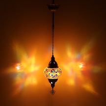 Dekoratif ASKILI LAMBA TEKLİ OSMANLI TARZI AVİZE