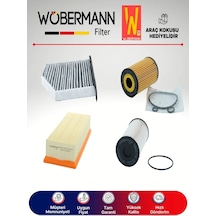 Wöbermann VW Tiguan 2.0 TDI Filtre Bakım Seti 2008-2011 4'lü Karbonlu